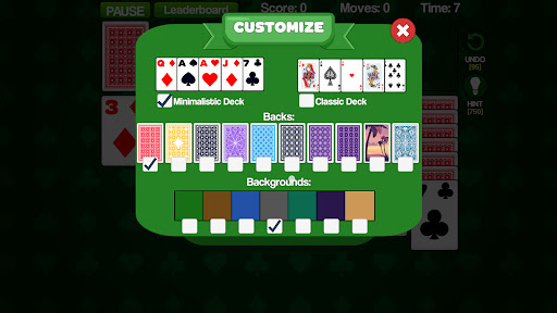 Solitaire Classic Klondike'ı ekran görüntüsü