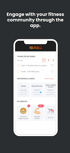 Fox Fitness FWTX ekran görüntüsü