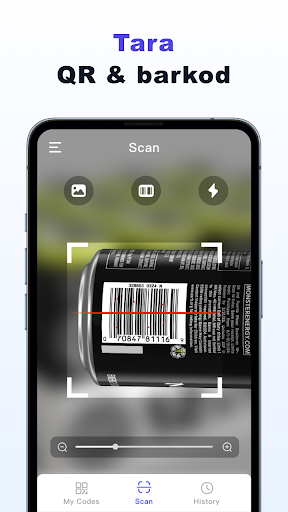 Hızlı QR ve Barkod Tarayıcı ekran görüntüsü