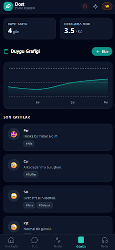 Dost - Zihin Rehberi ekran görüntüsü