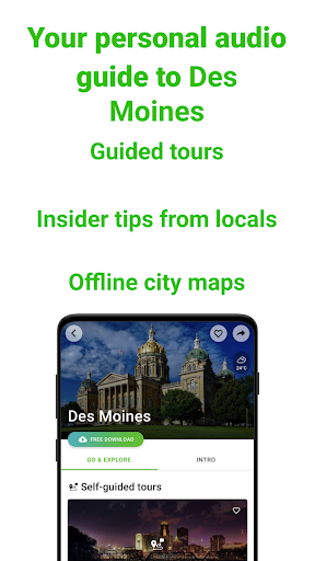 Des Moines SmartGuide ekran görüntüsü
