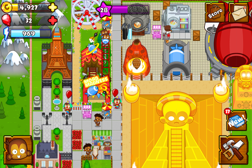 Bloons Monkey City ekran görüntüsü