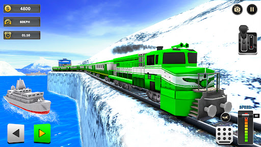 Railway Train Simulator Games ekran görüntüsü
