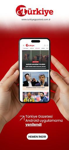 Türkiye Gazetesi ekran görüntüsü