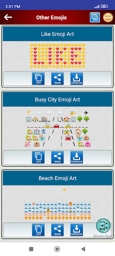 Cool Emoji Arts ekran görüntüsü