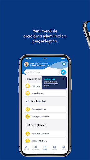 İşTurkcell Online ekran görüntüsü