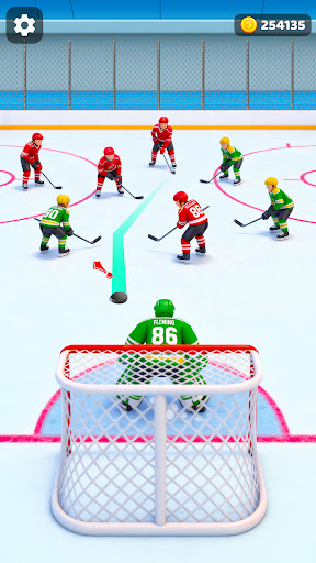 Frozen Arena: Ice Hockey Game ekran görüntüsü