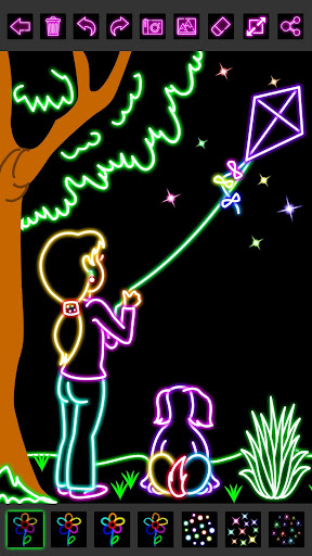 Magical Drawing Glow ekran görüntüsü