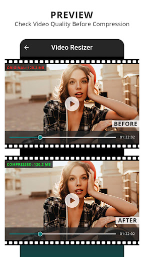 TinyFlick - Video Kompresörü ekran görüntüsü