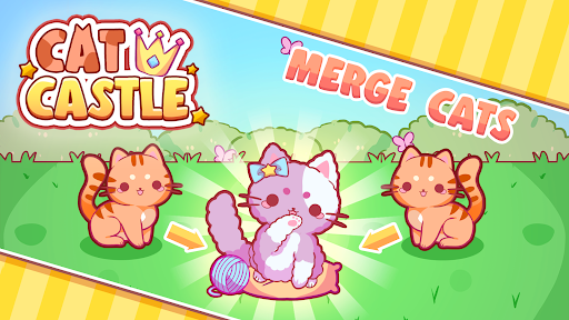 Cat Castle : Merge cute cats ekran görüntüsü