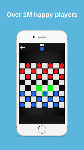 Checkers (Draughts) ekran görüntüsü