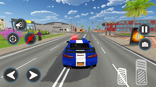 Police Thief Chase Car Games ekran görüntüsü