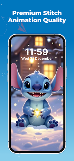Stitch 4K Live Wallpaper Lilo ekran görüntüsü
