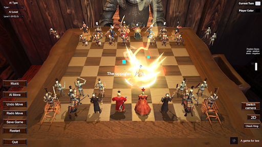 The Coolest Chess 3D ekran görüntüsü
