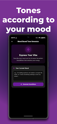 AI Sound: Tone Generator AI ekran görüntüsü