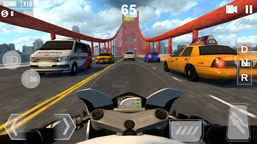 Traffic Moto Racing 2025 ekran görüntüsü