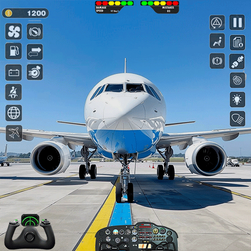 Uçuş Simülasyon Pilot Oyun