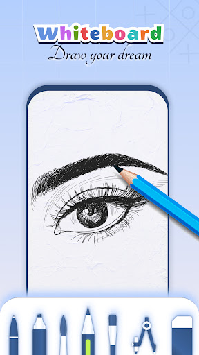 White Sketch Board ekran görüntüsü
