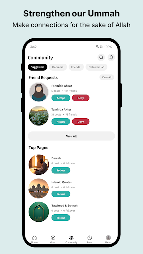 Hidayah - Muslim Social Media ekran görüntüsü