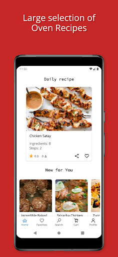 Oven Recipes ekran görüntüsü
