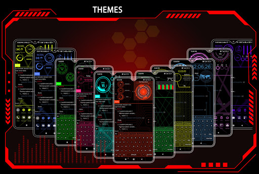 Cyber Hi-tech Launcher 2024 ekran görüntüsü