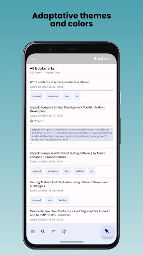Pinkt for Bookmarking ekran görüntüsü
