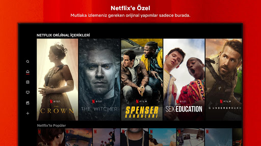 Netflix ekran görüntüsü