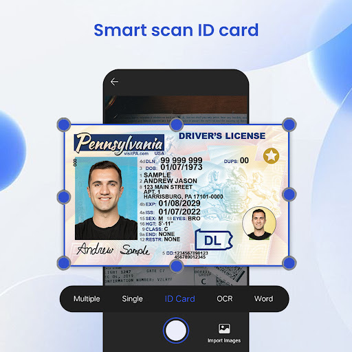 X Camera Scanner, PDF scanner ekran görüntüsü