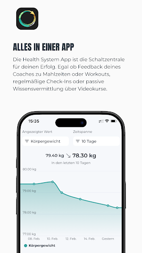 Health System ekran görüntüsü