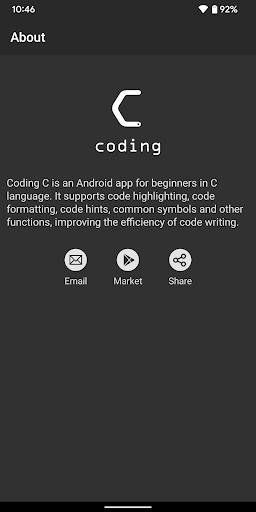 Coding C ekran görüntüsü
