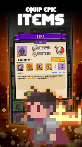Idle Horizons: Dawn of Heroes ekran görüntüsü