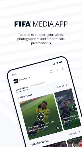 FIFA Media App ekran görüntüsü