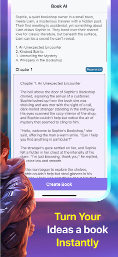 AI Book Writer - Writing App ekran görüntüsü