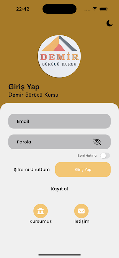 Demir Sürücü Kursu ekran görüntüsü