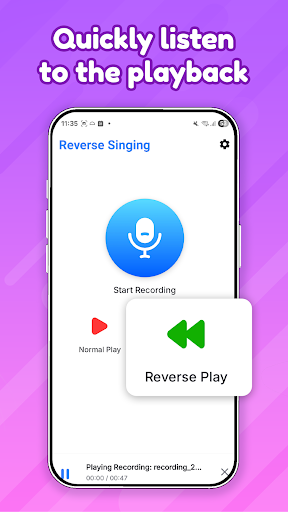 Reverse Singing Fun Challenge ekran görüntüsü