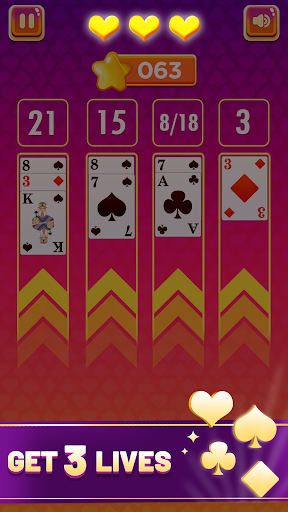 Cards 21 - Puzzle Card Game ekran görüntüsü