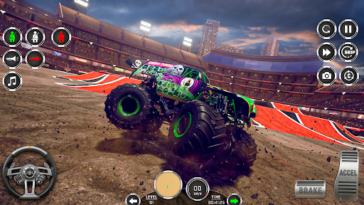 Monster Truck Simulator Game ekran görüntüsü