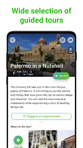 Palermo Tour Guide:SmartGuide ekran görüntüsü