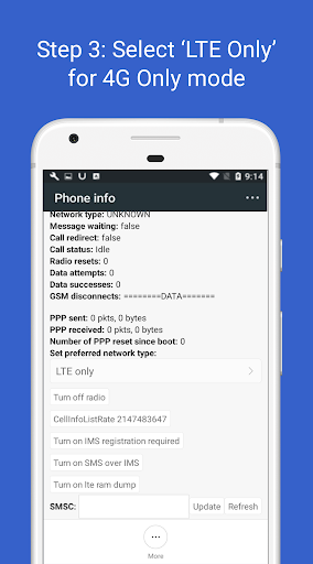 4G LTE Only Mode - 4Gye geç ekran görüntüsü
