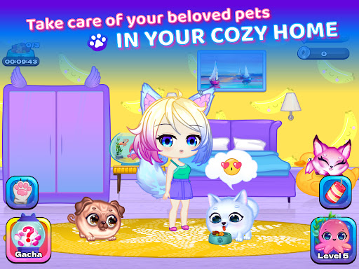Fluffy Pets World Color Lines ekran görüntüsü