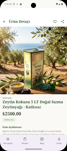 Yerel Zeytinyağ -Zeytin Kokusu ekran görüntüsü