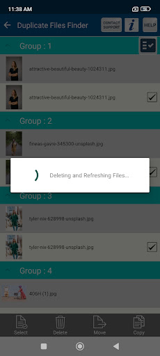 Delete Duplicate Files ekran görüntüsü