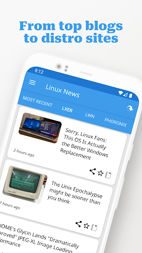 Linux News: Open Source & Tech ekran görüntüsü