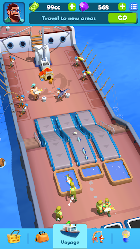 Fishing Frenzy:Idle Hooked Inc ekran görüntüsü