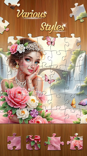 Sparkle Jigsaw Puzzle Games ekran görüntüsü