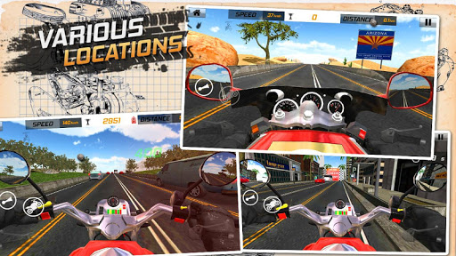 Traffic Rider: Highway Race ekran görüntüsü