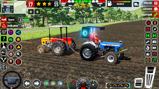 Indian Tractor Farm Driving 3d ekran görüntüsü