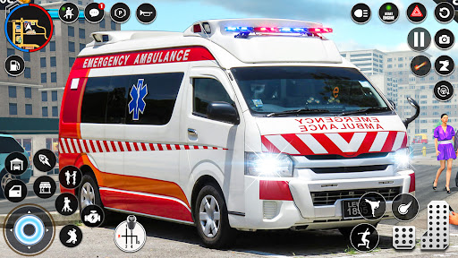 Ambulance Rescue Doctor Games ekran görüntüsü