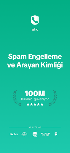 WHO Arayan Kimliği & Spam Blok ekran görüntüsü