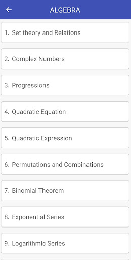 Math Formulas IIT JEE AIEEE ekran görüntüsü